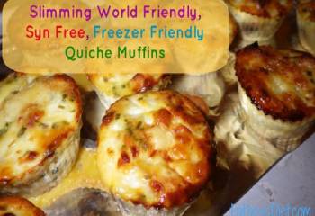 Slimming World Friendly, Syn Free, Freezer Friendly Quiche Muffins