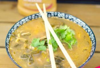 Quick Asian Beef Noodle Soup