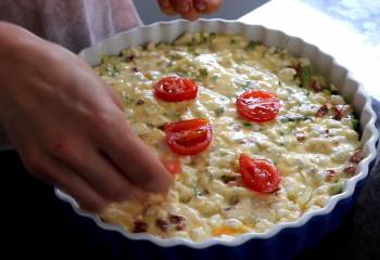 Syn Free Slimming World Crustless Quiche Recipe