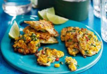 Sweetcorn & Chive Fritters