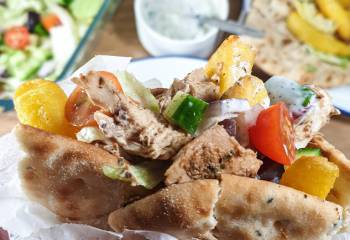 Greek Chicken Gyros &Amp; Tzatziki | Healthy Recipe