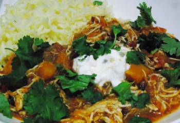 Syn Free Slow Cooked Chicken & Butternut Squash Curry