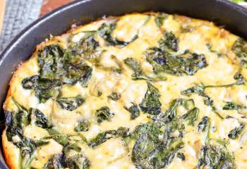 Spinach And Feta Frittata