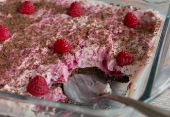 Weight Watchers White Chocolate Raspberry Cheesecake Dessert