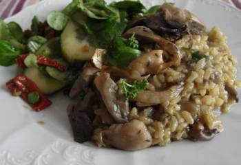 Sw Recipe: Oozy Mushroom Risotto