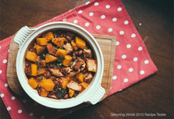 Chicken, Butternut Squash And Borlotti Beans