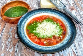 Slimming World 0.5 Syn Pistou Soup Maker Recipe (Vegetarian)