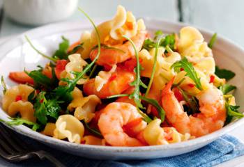 Slimming Worlds Pasta With Prawns, Chilli And Tomatoes Recipe