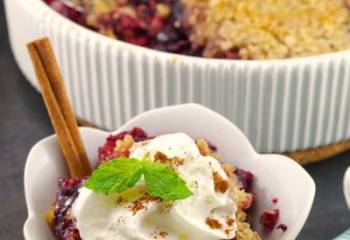 Triple Berry Crumble