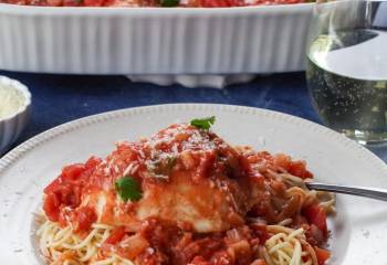 Baked Chicken Cacciatore