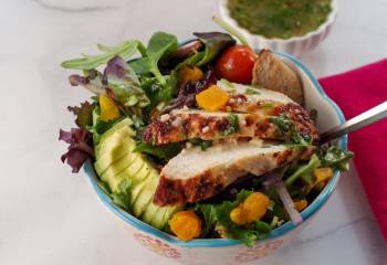 Cajun Chicken Avocado Mango Salad