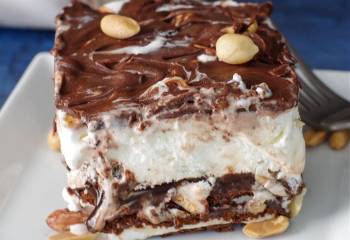 Buster Bar Ice Cream Cake Recipe
