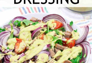 Avocado Lime Dressing &Ndash; Keto, Vegan &Amp; Low Carb