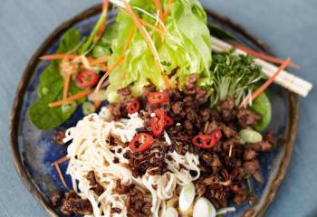 Sw Recipe: Crispy Asian Beef With Noodles