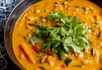 Thai Red Vegetable Soup (Instant Pot Or Stove Top)