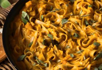 Creamy Pumpkin Pasta | Healthy Slimming Recipe