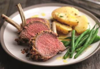 Autumn Recipe From M&amp;S: Herb, Olive And Mustard Crusted Rack Of Lamb