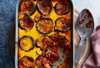 Beef And  Aubergine Bake