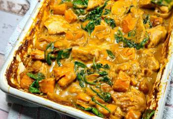 Chicken, Sweet Potato &Amp; Spinach Bake Recipe | Slimming Friendly