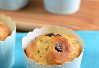 Pear And Chocolate Chip Muffins