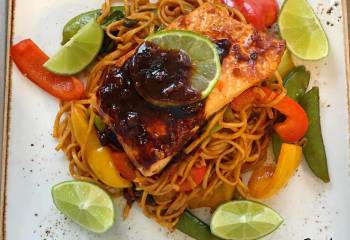 Teriyaki Chilli Salmon