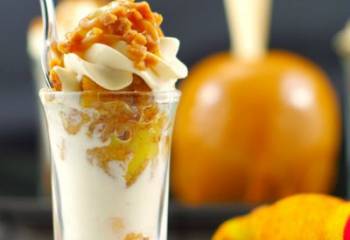 Caramel Apple Betty Dessert Shooters