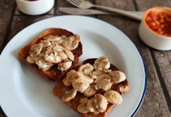 Creamy Garlic Mushrooms On Toast | Healthy Recipe