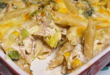 Sw Recipe: Tuna Pasta Bake With Spinach